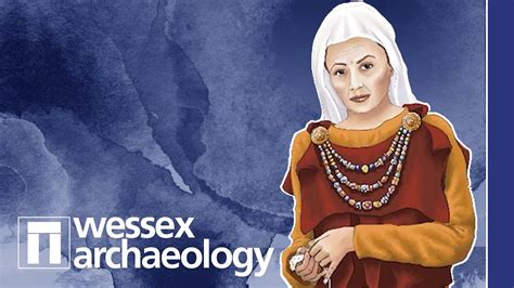 Painting The Past Reconstruction Of An Anglo Saxon Woman Youtube