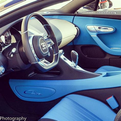 1500hp bugatti chiron interior view black and blue interior 2. The #bugattichiron #interior #luxurycars #steeringwheel # ...