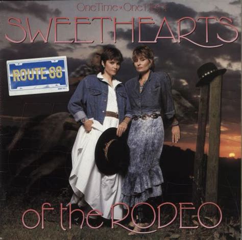Album One Time One Night De Sweethearts Of The Rodeo Sur Cdandlp