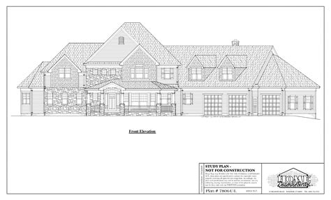 Unique House Plan 7806 U L Home Designing Service Ltd