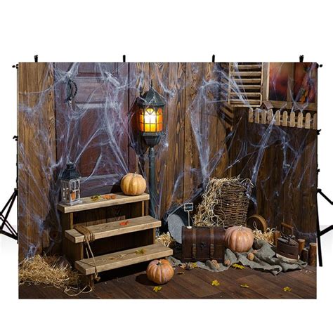 Halloween Photo Booth Backdrop Wall Backdrop For Picture Pumpkin