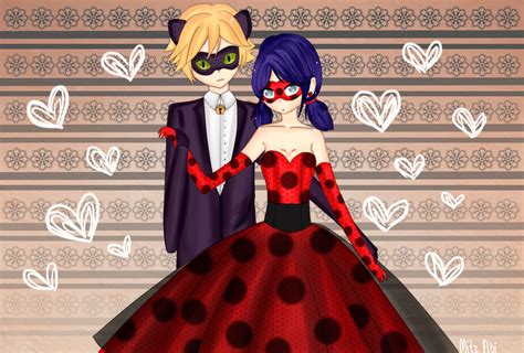 ladybug and chat noir miraculous ladybug fan art 39810742 fanpop