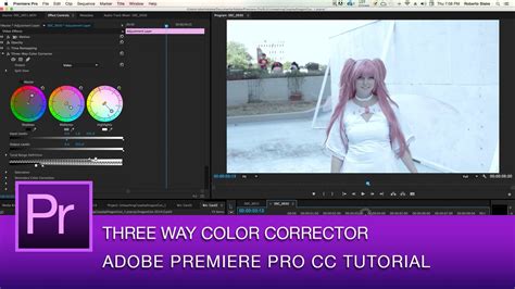 Premiere Pro Three Way Color Corrector Tutorial | Premiere Pro CC | Premiere pro, Premiere pro 