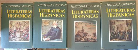 Historia General De Las Literaturas Hispanicas 6 Volumenes En 7 Tomos
