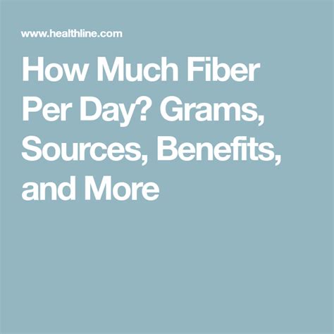 On average, most australian adults do not consume the daily recommended amount of fibre. How Much Fiber Per Day? Grams, Sources, Benefits, and More ...