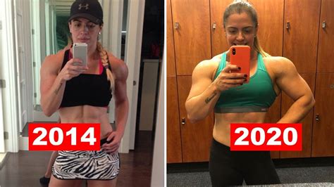 Ivie Rhein Transformation Then And Now 2014 2020 Beautiful Muscle Girl With Amazing Biceps