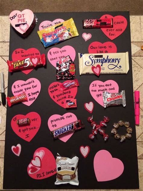 This valentine's day, whether you want to show your love for your partner, friends, or children, you can find a thoughtful and unique gift idea here. DIY candy bar valentines day card gift for him use the ...