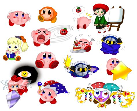 Kirby Doodle Page By Purplemagechan On Deviantart