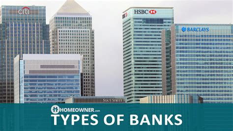 Personal Finance Understanding The Types Of Banks