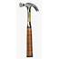 Estwing 16 Oz Solid Steel Curve Claw Hammer  Tools Hand Hammers