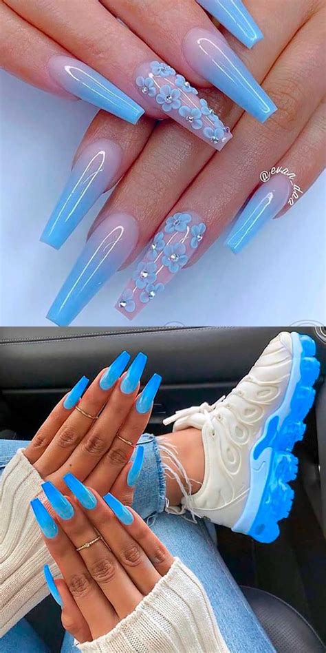 The Best Summer Ombre Nails Ideas Stylish Belles Unhas Bonitas Unhas Azuis Unhas Compridas