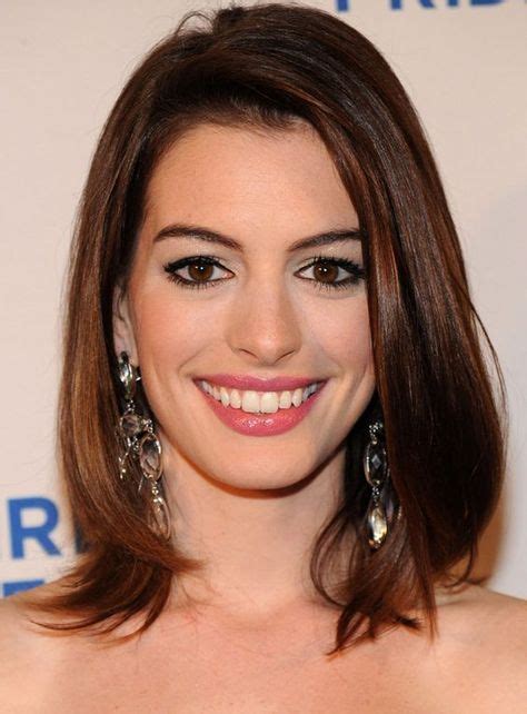 Anne Hathaway Best Hairstyles Shoulder Length Hair Medium Hair Styles Short Hair Styles