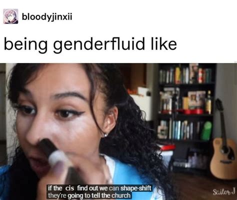 gender fluid meme quotes viral