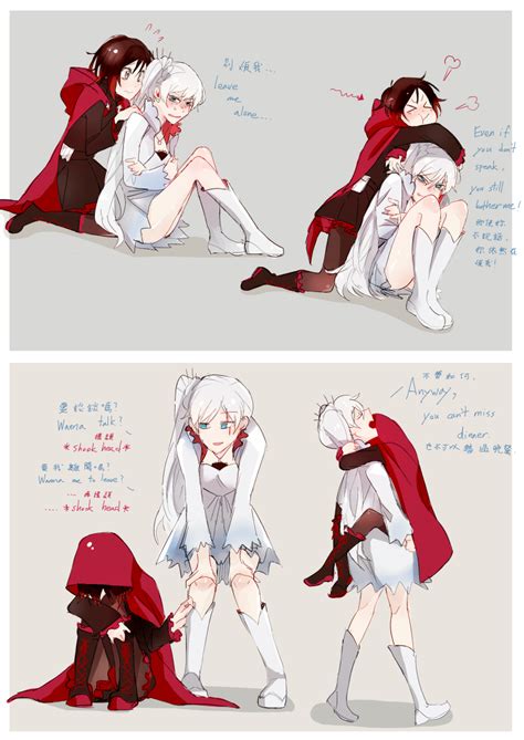Ruby Rose And Weiss Schnee Rwby Drawn By Kumabloodycolor Danbooru