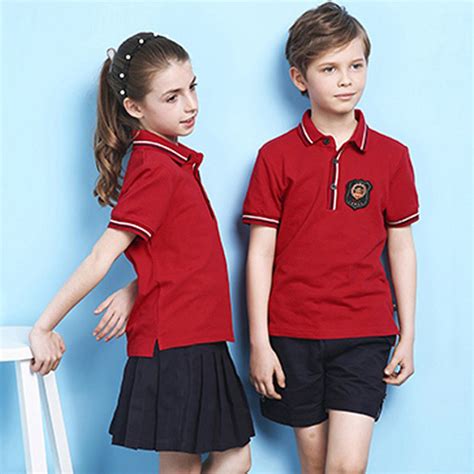 Children Primary New Design School Uniforms Blazer White Kindergarten