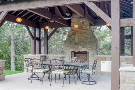 20 Diy Outdoor Kitchen And Bar Shelters Western Timber Frame