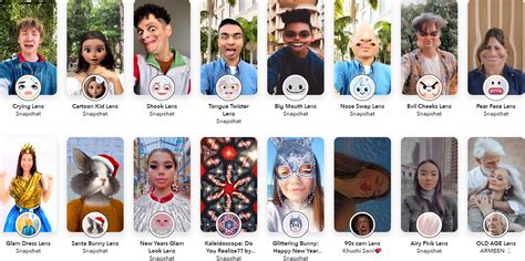 100 best snapchat lenses for cool selfies in 2023 technipages