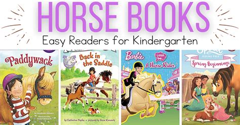 15 Easy Reader Horse Books For Kindergarten
