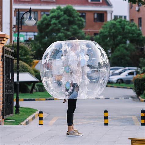 Inflatable Bumper Ball Body Human Bubble Blow Up Adult Child Zorb