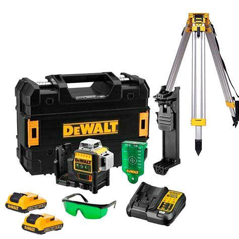 DeWalt DCE089D1G Cordless Green Beam 10.8V 3 Way Self Level Multi Line