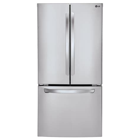 Lg Lfc24770st 236 Cu Ft French Door Refrigerator W Smart Cooling