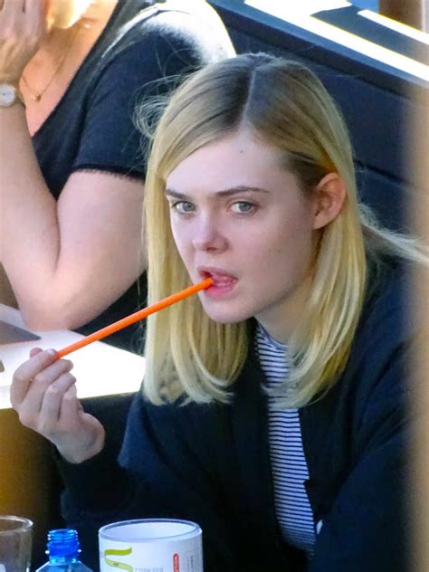 Elle Fanning Out In Studio City Lacelebs Co