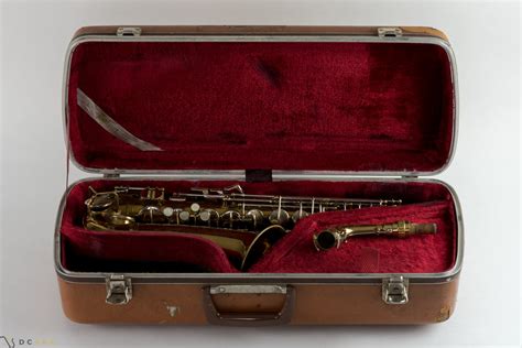 1941 conn 6m viii alto saxophone rolled tone holes just serviced vi dc sax