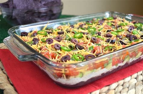 7 Layer Dip With Black Beans Peanut Butter Recipe