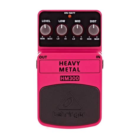 Behringer Hm300 Heavy Metal Pedal At Gear4music