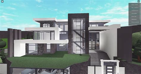 How To Make A Modern House In Bloxburg 100k Design Talk