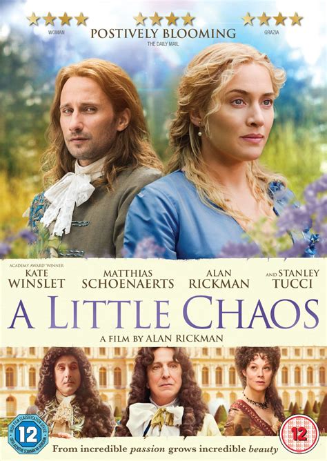 A little chaos movie trailer, release date, photos, plot and cast starring kate winslet, matthias schoenaerts and alan rickman. A Little Chaos (2014) - DVD PLANET STORE