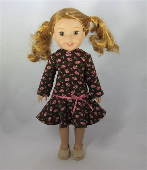 Wellie Wisher Knit Dress 14145 Doll Knit Dress Etsy Wellie