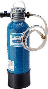 Not only does this unit soften water like a boss, it also handles heavier particulates. On The Go Small Water Softener For Apartment | Water ...