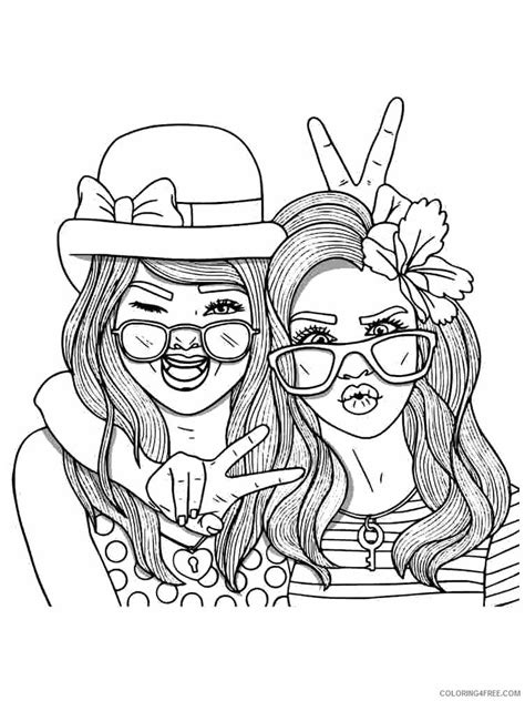 Best Friends Coloring Pages Coloring Home
