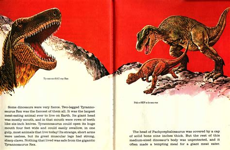 Vintage Dinosaur Art Dinosaurs Giants Of The Past Love In The Time