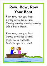 Little Row Boat Song Lyrics