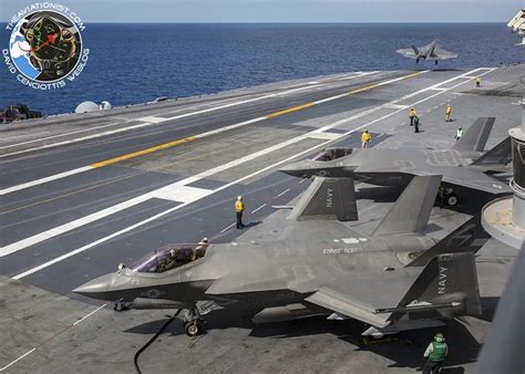 We Have Been Aboard Uss George Washington During F 35cs Latest Carrier