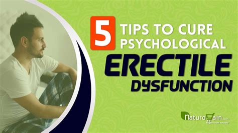 Psychological Erectile Dysfunction 5 Tips To Cure Ed At Home Youtube