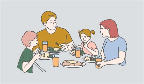 Gambar Animasi Makan Bersama Keluarga Tahun Ini Gambar Food