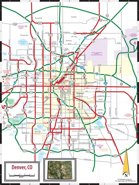 Denver Metro County Map