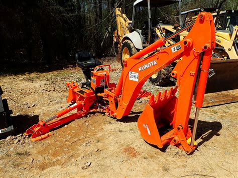 Kubota Backhoe Attachment Bh 92 Sn A6645 Fits Tractor 24 Bucket J