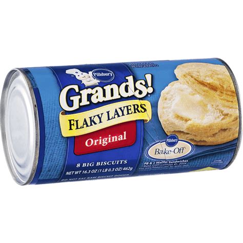 Pillsbury Grands Original Flaky Layers 8 Ea Biscuits Yoders