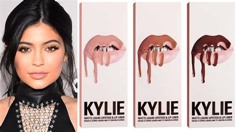 kylie jenner cosmetics stock famous person