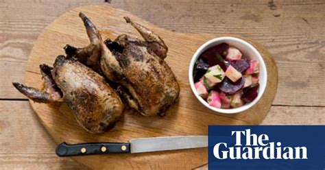 Angela Hartnetts Grouse With Beetroot Salad Recipe Game The Guardian