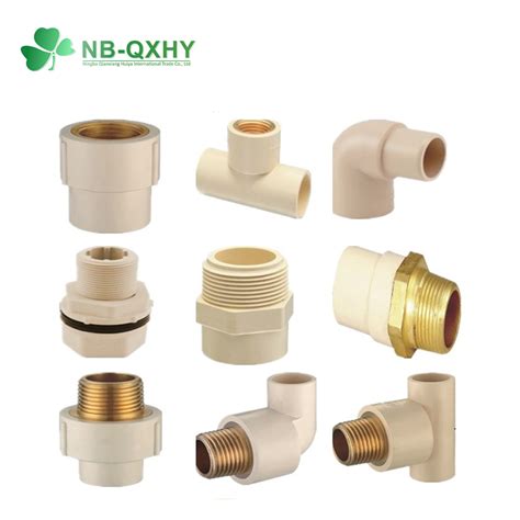 High Quality 12 12 Cpvc Fittings Cpvc Pipe Fitting Pn16 Sch80 And Astm D2846 Standard China