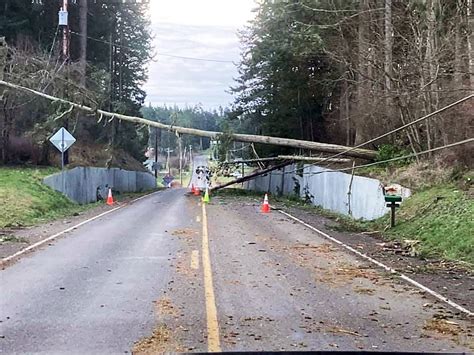Windstorm Wreaks Havoc Across Island South Whidbey Record