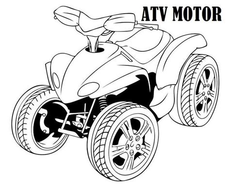 Farm animal coloring pages disney coloring pages free printable coloring pages adult coloring pages coloring books playmobil city picture comprehension quad fun trivia questions. Four Wheeler Atv Motor Coloring Sheet | Coloring pages for ...
