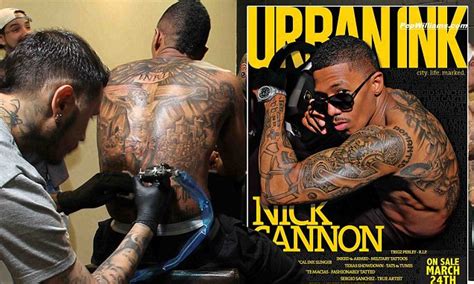 The host uses tattoos as time stamps in his life, a rep for inked magazine tells people. Nick Cannon spends 30 HOURS getting more ink added to his ...
