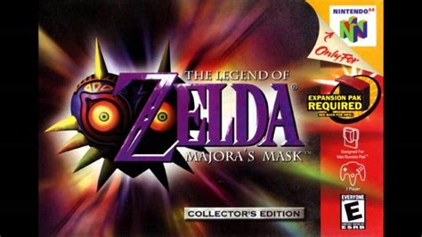 The Legend Of Zelda Majoras Mask Title 8 Bit Youtube