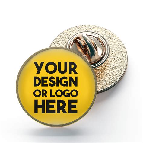 Express Printed Design Logo Pin Badges Pin Badge Lab
